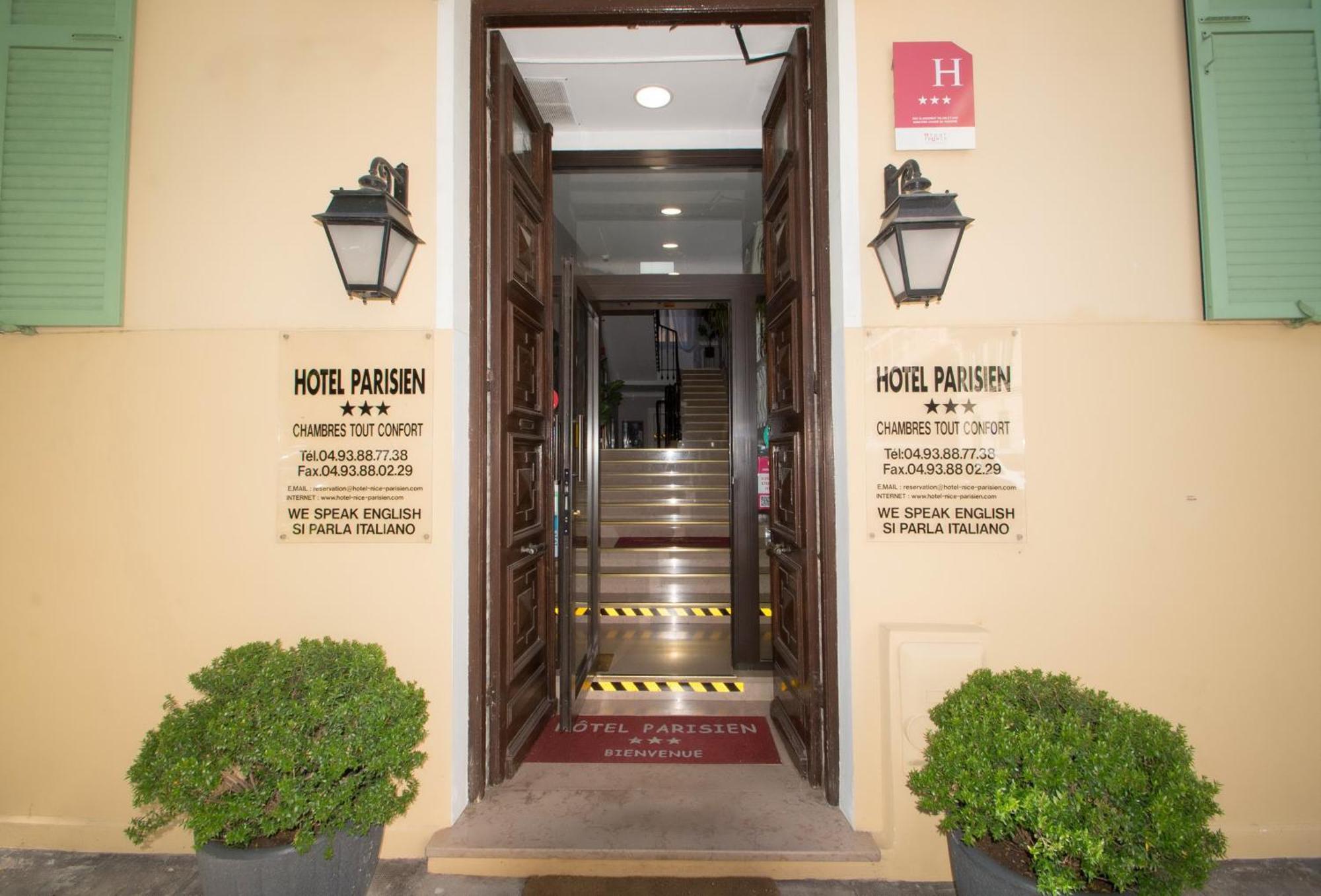 Hotel Parisien Niza Exterior foto