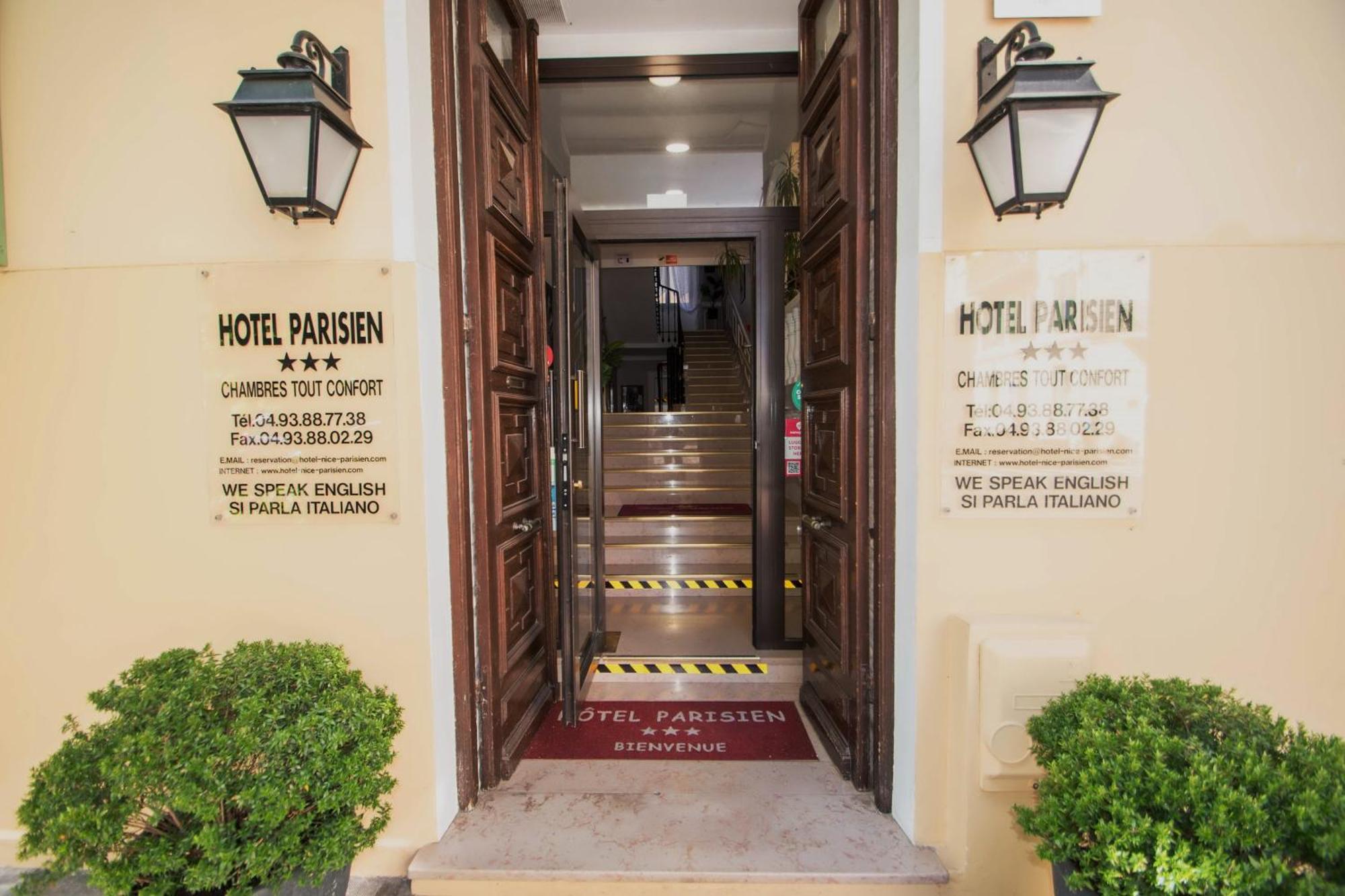 Hotel Parisien Niza Exterior foto